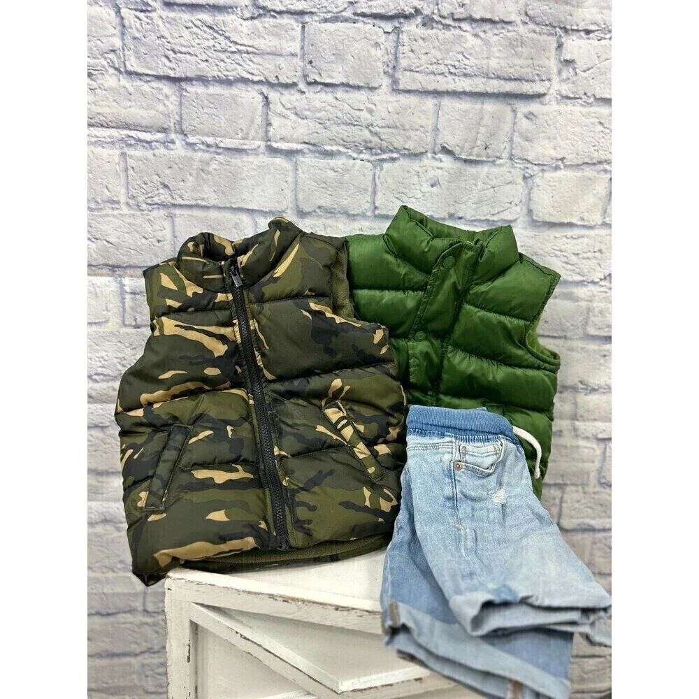 2 pc Lot Boy Clothes Sz 3T Old Navy Blue Jean Shorts. (Shorts only ) - Picture 7 of 7